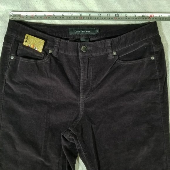 Calvin Klein Black Warm Fleece-Like Jeans - Picture 8 of 8